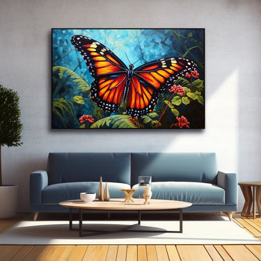 Acrylic Painting of a Butterfly